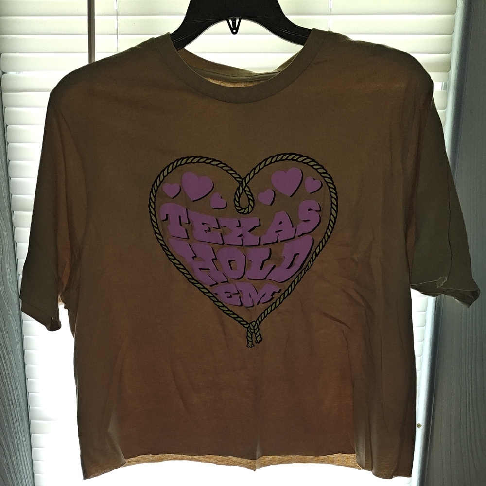Persaya Texas Hold Em Crop Top